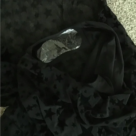 Women's Black Star Mesh swimsuit torrid 0 nwt - Picture 10 of 13